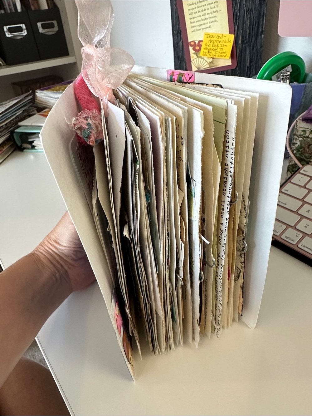 Junk journal, you finish!